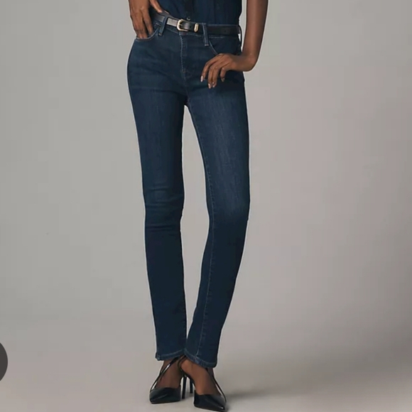 Frame Le High Skinny dark wash jeans - Picture 3 of 11